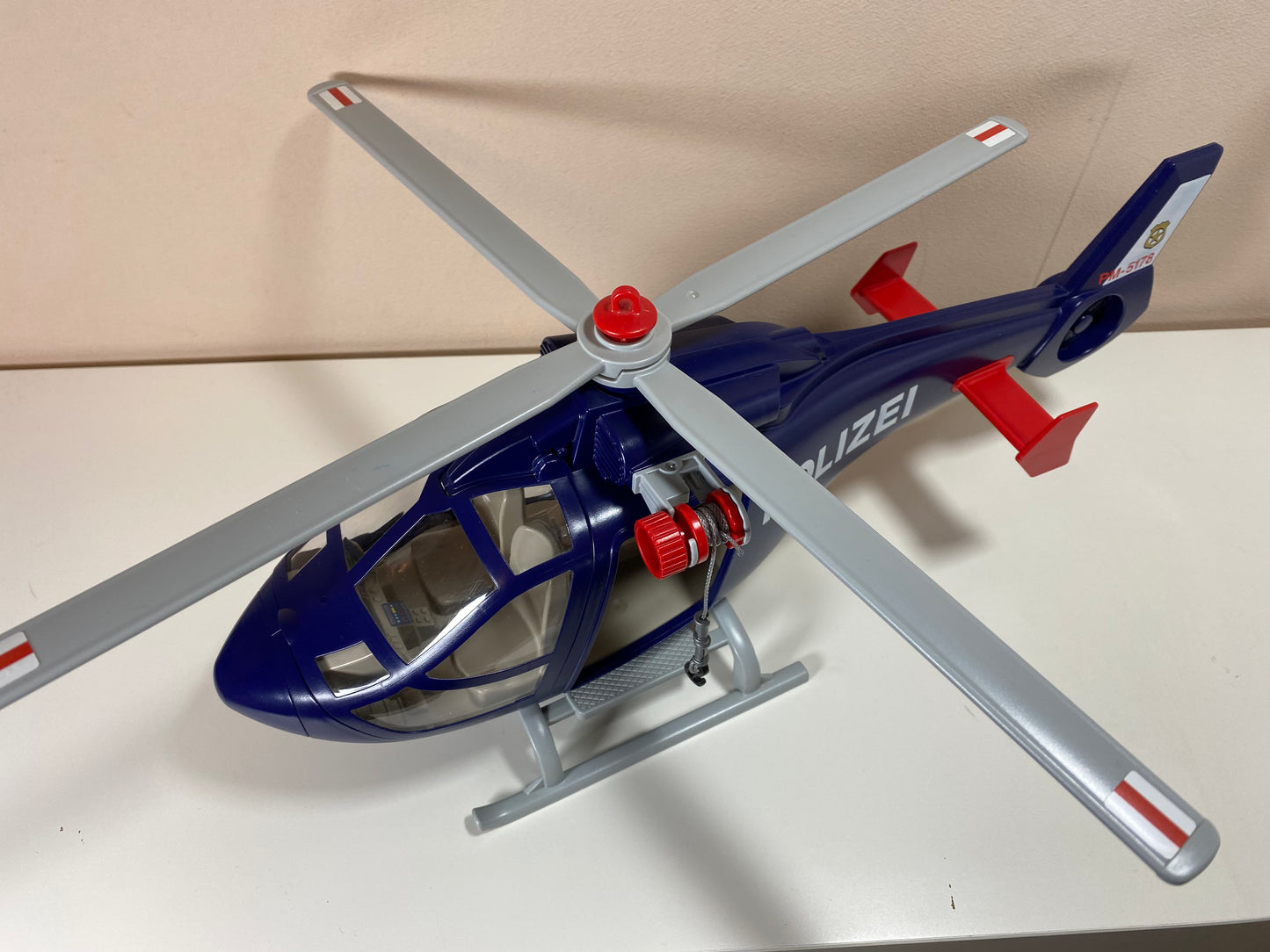 Playmobil Polizeihubschrauber - Polizei Zubehör - 5178