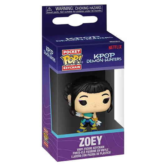 Funko Pocket POP! Keychain - K-Pop Demon Hunters - Zoey - 4 cm