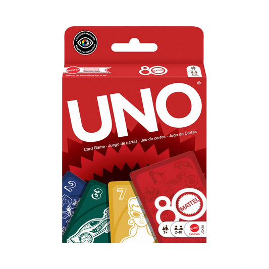 Mattel - UNO - Ruby Red ( 80th Aniversary)