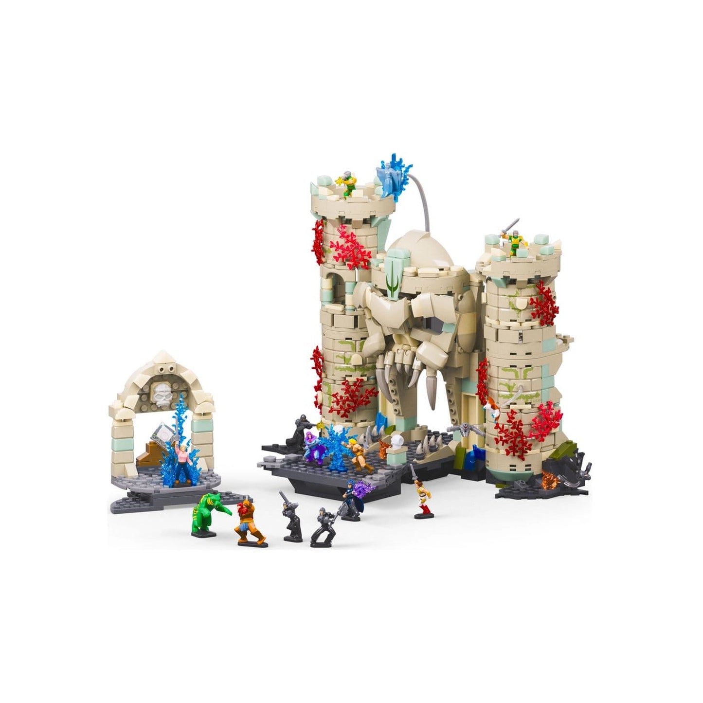 Masters of the Universe - Mattel Brick Shop Bauset - Castle Grayskull