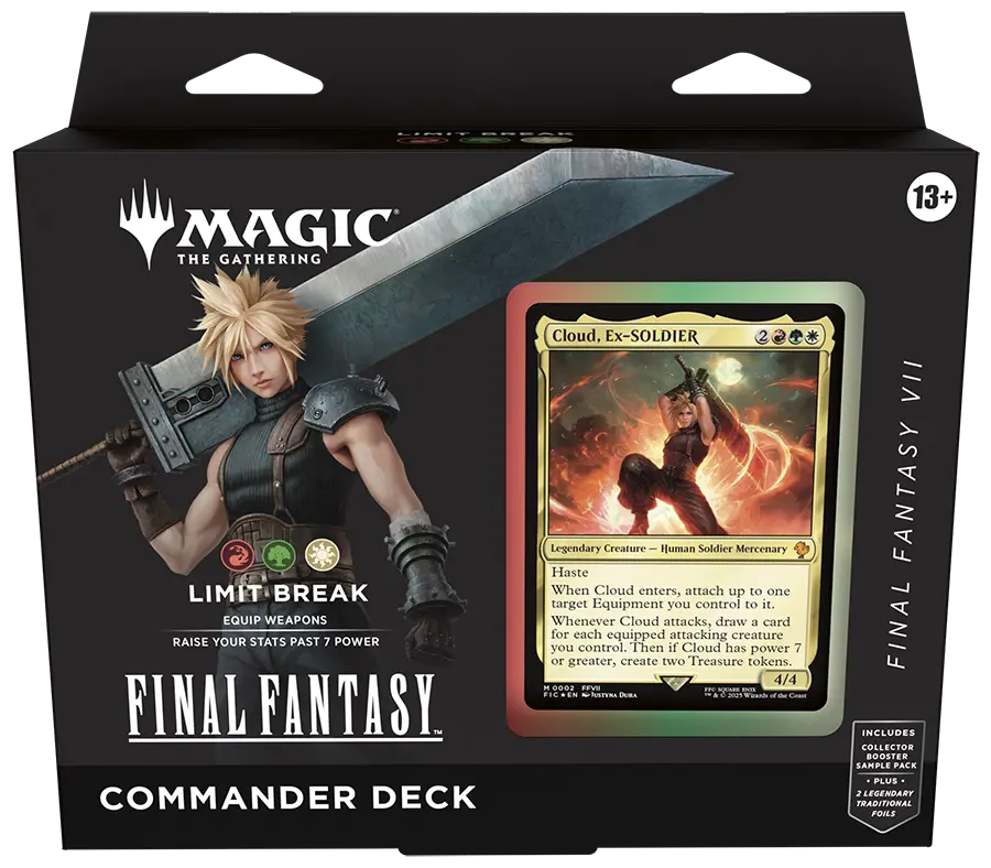 Magic the Gathering - Final Fantasy - Commander-Deck Limit Break (Final Fantasy VII) - englisch