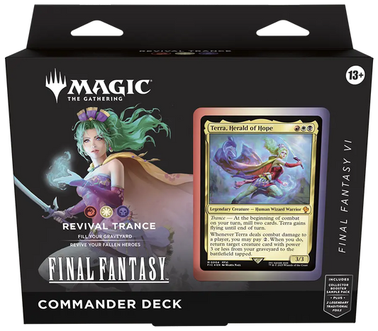 Magic the Gathering - Final Fantasy - Commander-Deck Revival Trance (Final Fantasy VI) - englisch
