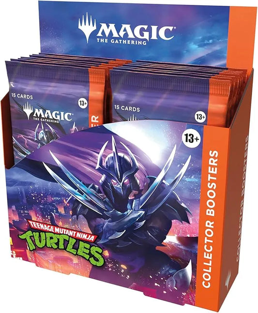 Magic the Gathering - Teenage Mutant Ninja Turtles - Collector-Booster-Display (12 Collector-Booster) - englisch
