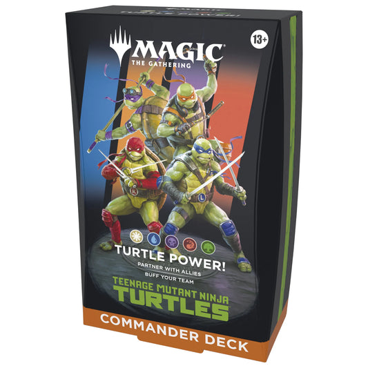Magic the Gathering - Teenage Mutant Ninja Turtles - Commander-Deck Turtle Power - englisch