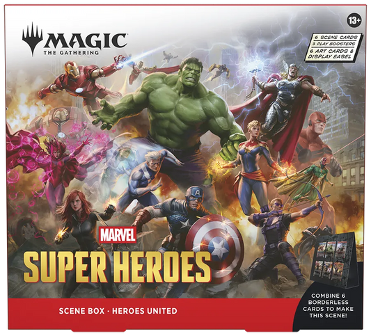 Magic: the Gathering - Marvel Super Heroes - Szenenbox - Heroes United