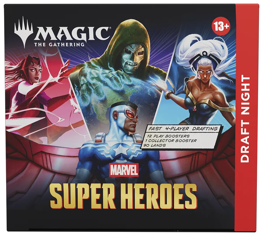 Magic: the Gathering - Marvel Super Heroes - Draft Night Box - englisch