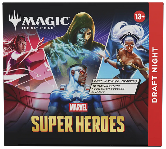 Magic: the Gathering - Marvel Super Heroes - Draft Night Box - englisch