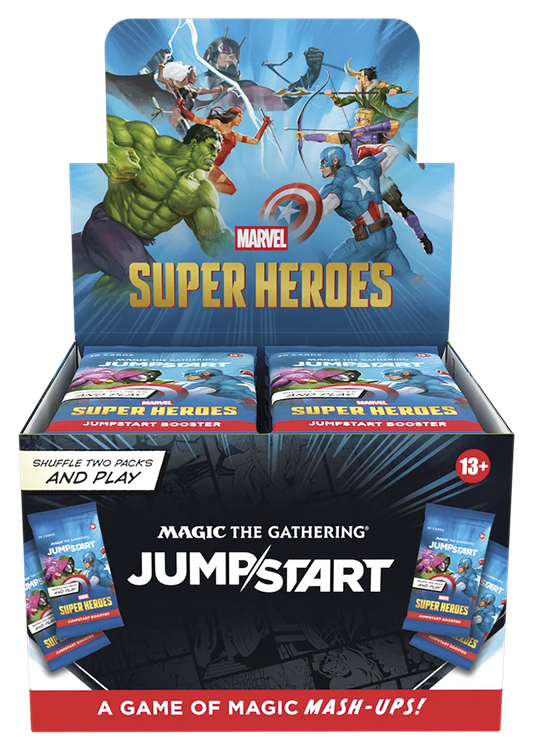 Magic: the Gathering - Marvel Super Heroes - Jumpstart-Booster-Display (24 Jumpstart-Booster) - englisch