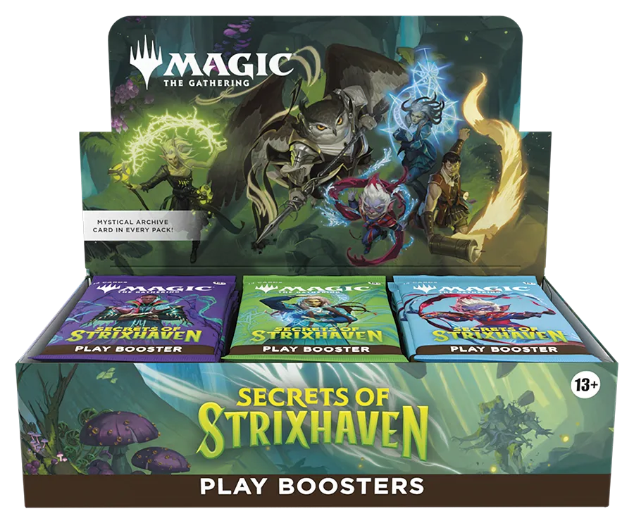 Magic the Gathering - Secrets of Strixhaven - Play-Booster-Display (30 Play-Booster) - englisch