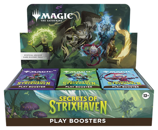 Magic the Gathering - Secrets of Strixhaven - Play-Booster-Display (30 Play-Booster) - englisch