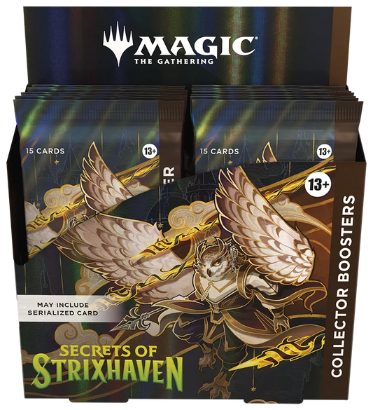 Magic the Gathering - Secrets of Strixhaven - Collector-Booster-Display (12 Collector-Booster) - englisch