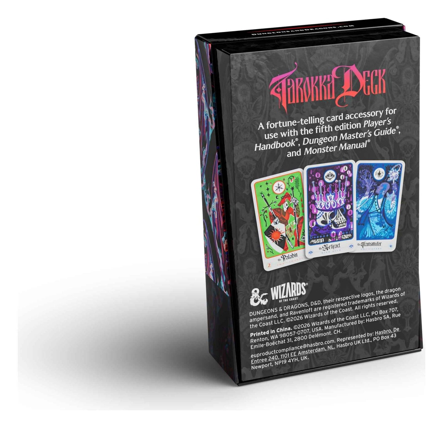 Dungeons & Dragons: RPG Ravenloft: The Horrors Within Tarokka-Deck (englisch)