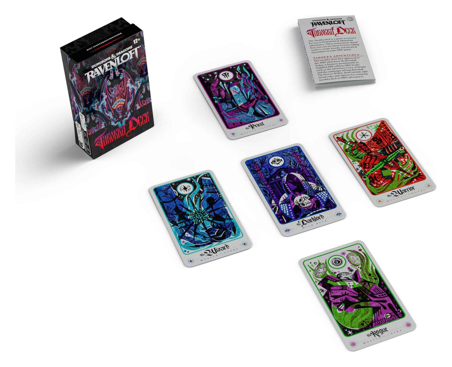 Dungeons & Dragons: RPG Ravenloft: The Horrors Within Tarokka-Deck (englisch)