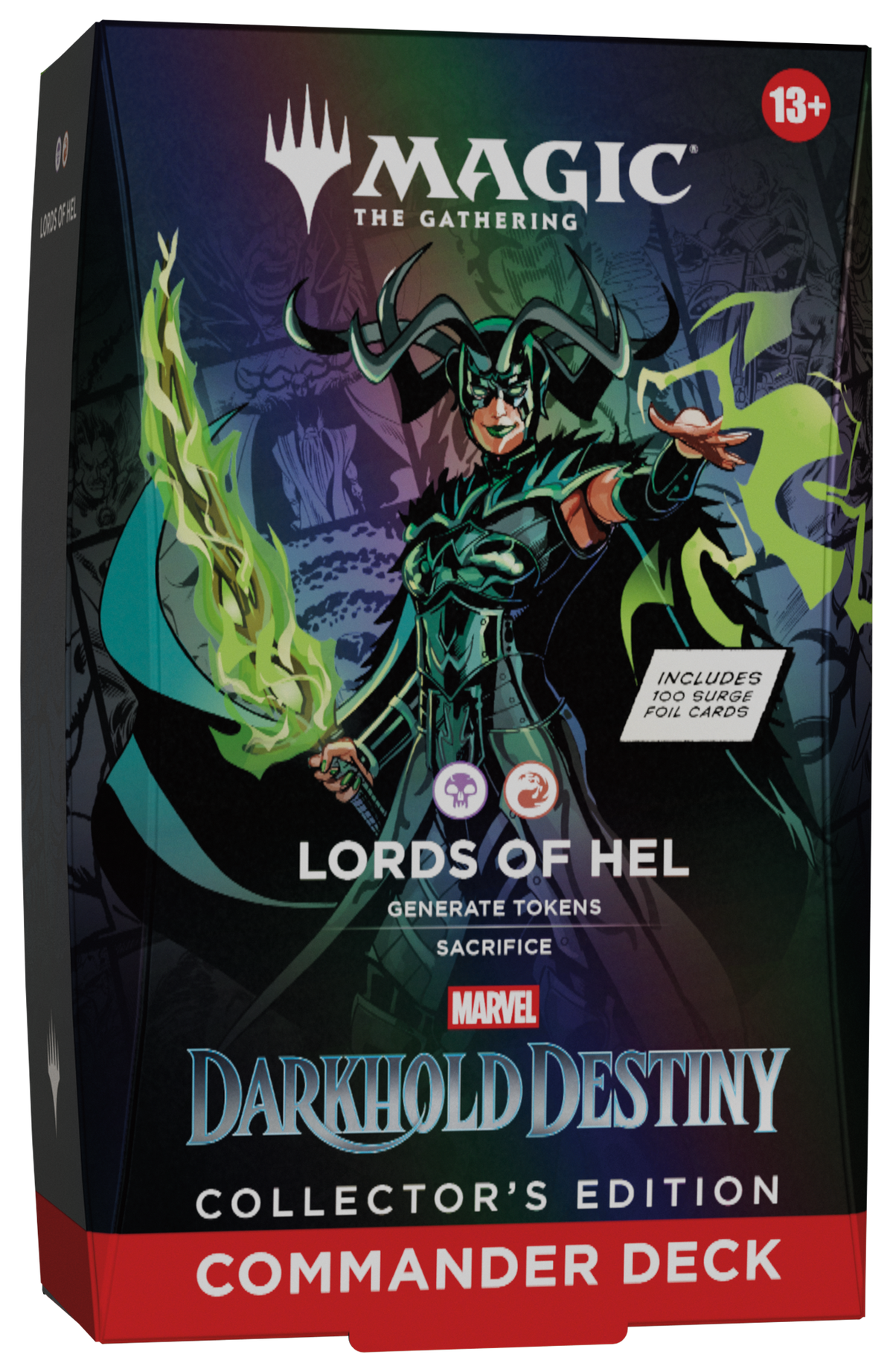 Magic The Gathering - Marvel: Darkhold Destiny - Commander Deck Collector's Edition Set (alle 4 Decks) - Englisch