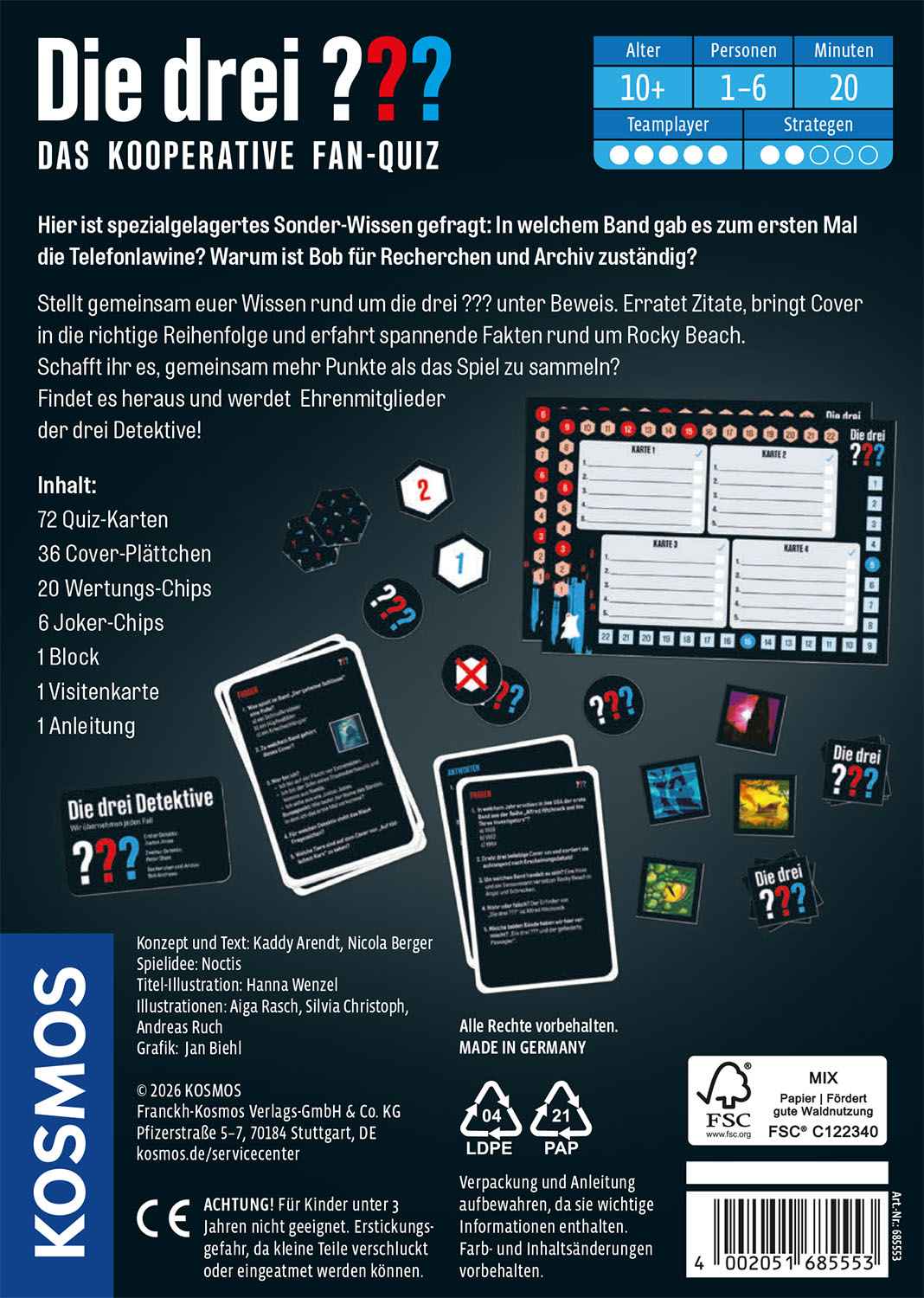 Kosmos - Die drei ??? – Das kooperative Fan-Quiz