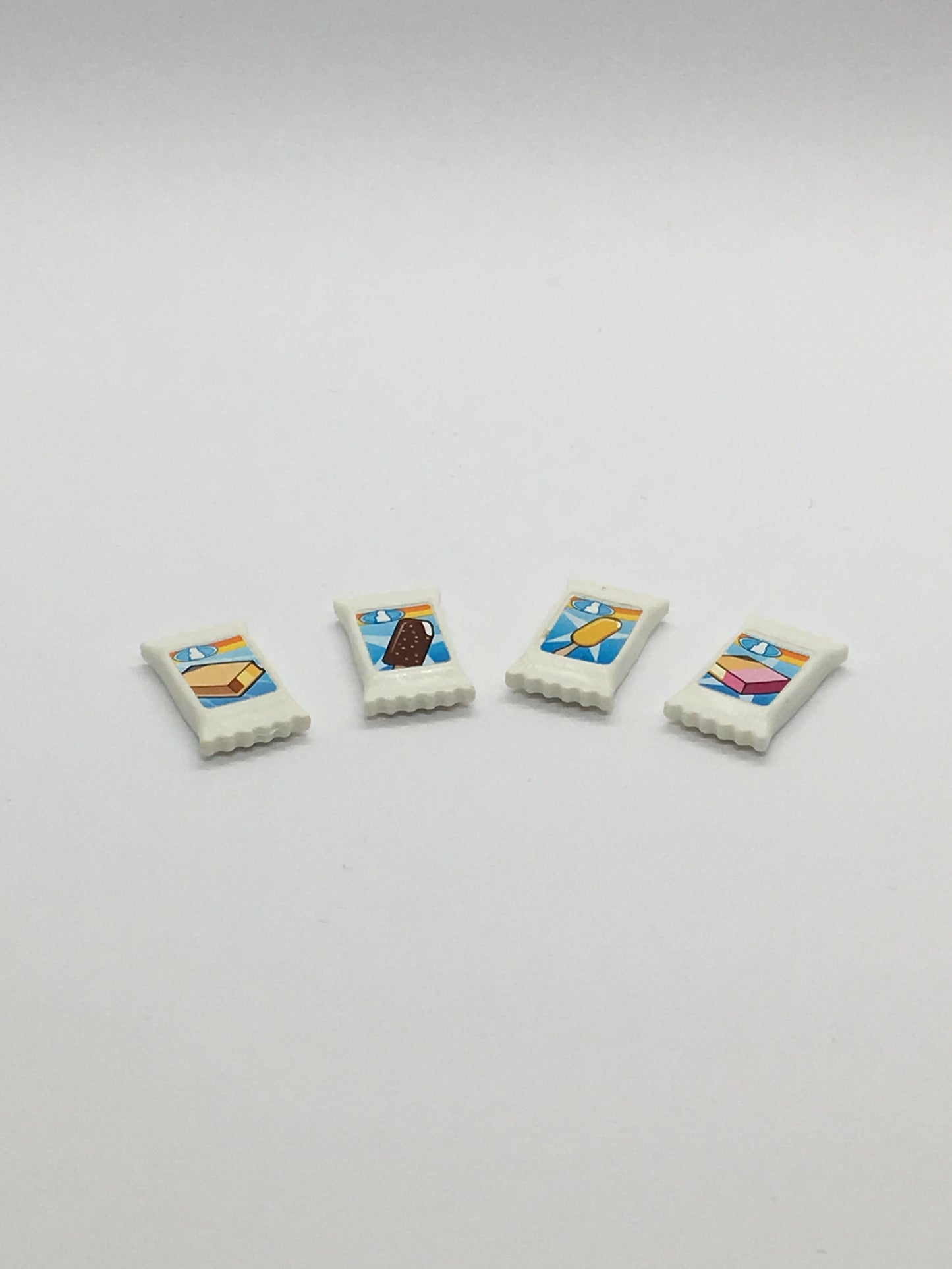 Playmobil 4x Eistüten - weiß - C0511