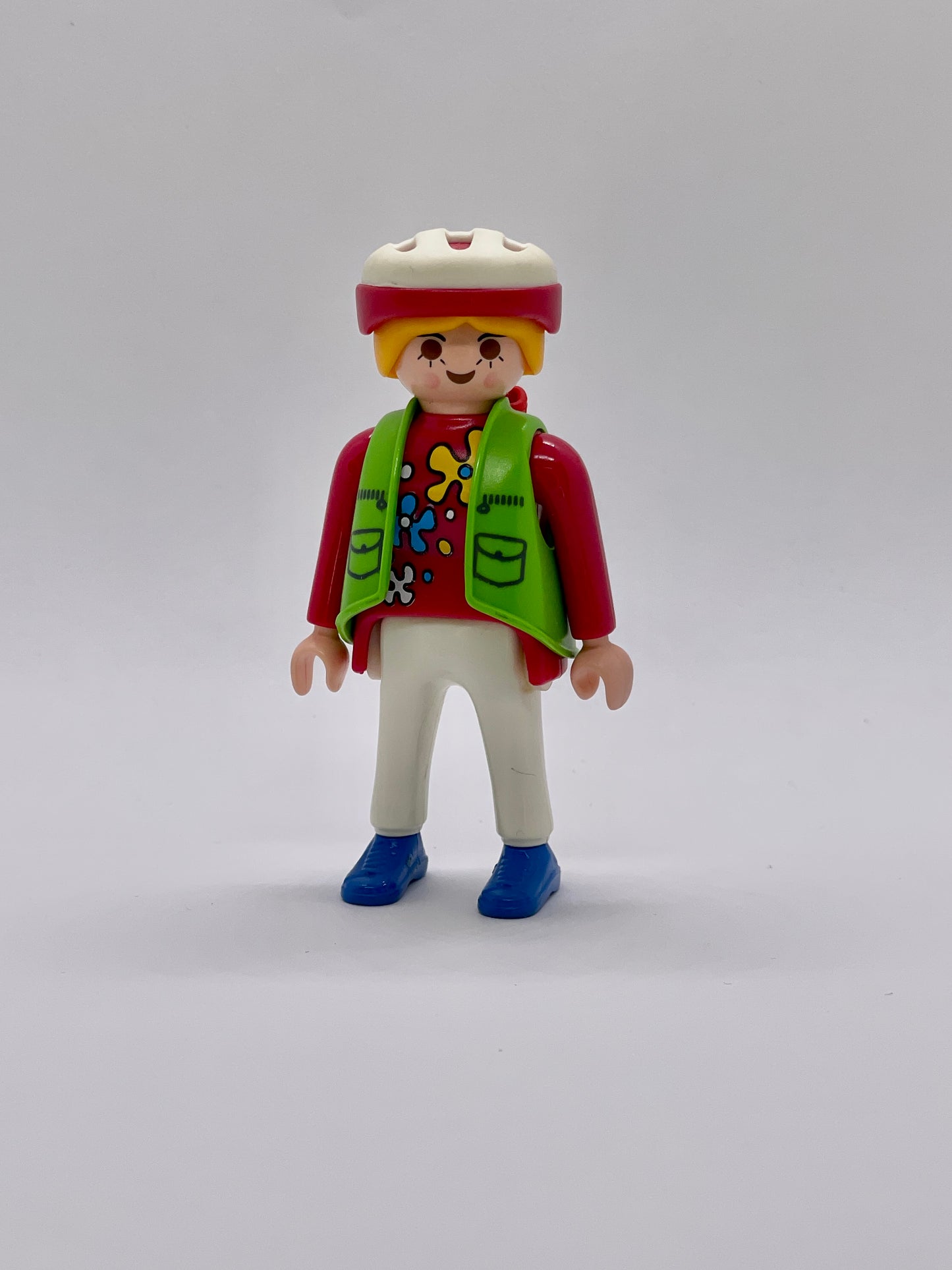 Playmobil Frau mit Fahrradhelm - Figur - B0270