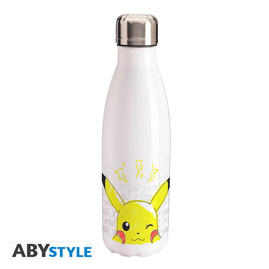 Pokemon – Wasserflasche / Trinkflasche - Pikachu Scribble