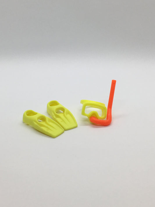 Playmobil Tauchausrüstung - Schwimmflossen - Tauchermaske - C1229