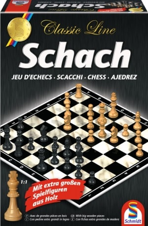 Schmidt Spiele - Classic Line: Schach mit extra großen Spielfiguren
