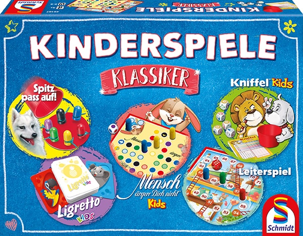 Schmidt Spiele - Spielesammlung – Kinderspiele Klassiker