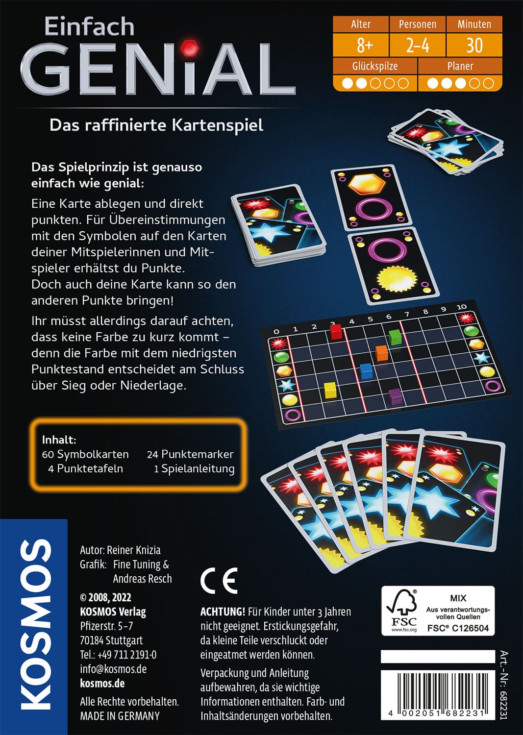 Kosmos - Einfach Genial: Das Kartenspiel