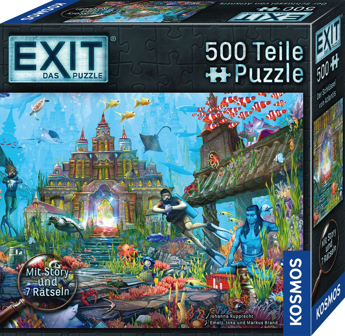 Kosmos - Exit Das Puzzle - Der Schlüssel von Atlantis - 500 Teile