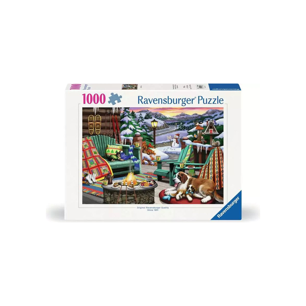 Ravensburger - Wohlfühlabend - Puzzle  - 1000 Teile