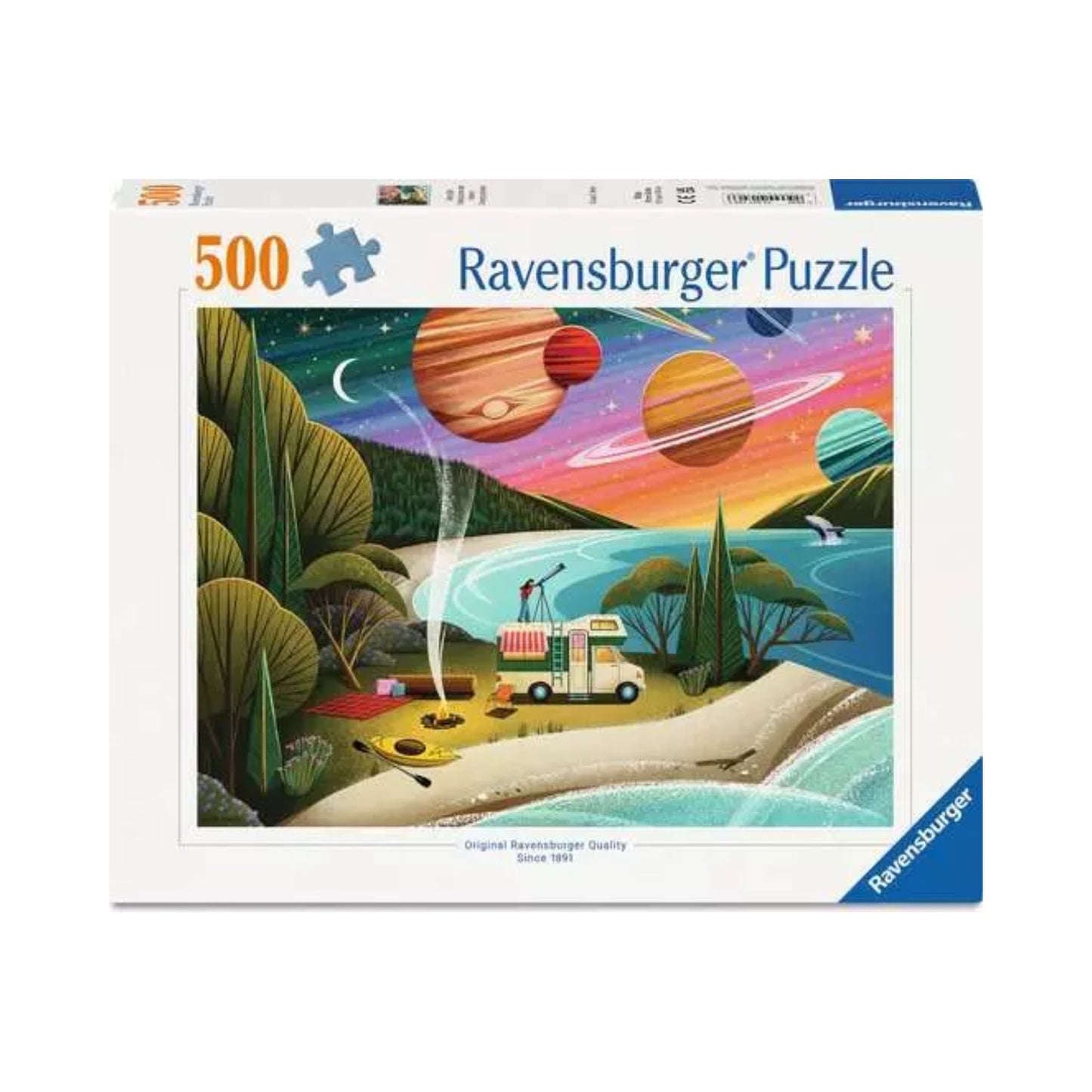 Ravensburger - Camping unter dem Kosmos - Puzzle - 500 Teile