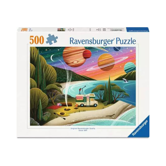 Ravensburger - Camping unter dem Kosmos - Puzzle - 500 Teile