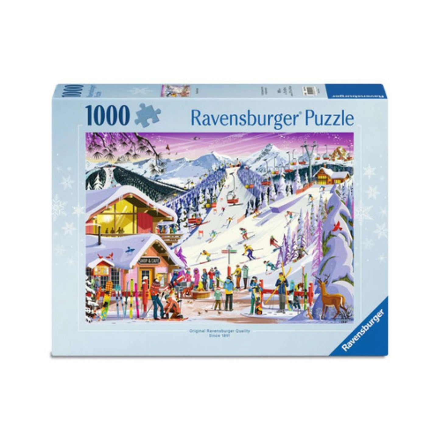 Ravensburger - Auf der Skipiste - Puzzle - 1000 Teile