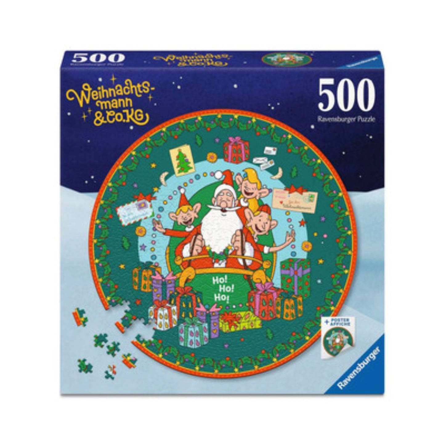Ravensburger - Weihnachtsmann & CO.KG - Puzzle - 500 Teile