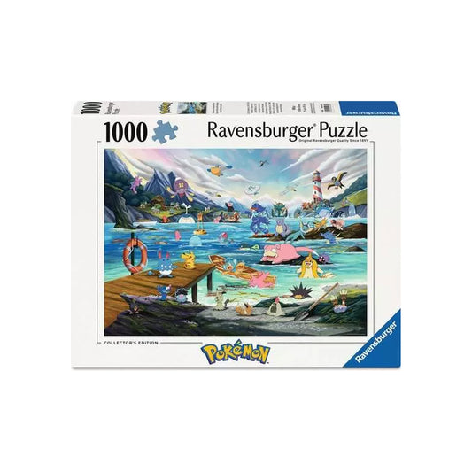 Ravensburger - Pokémon: Aquana und die sanften Gewässer - Puzzle - 1000 Teile
