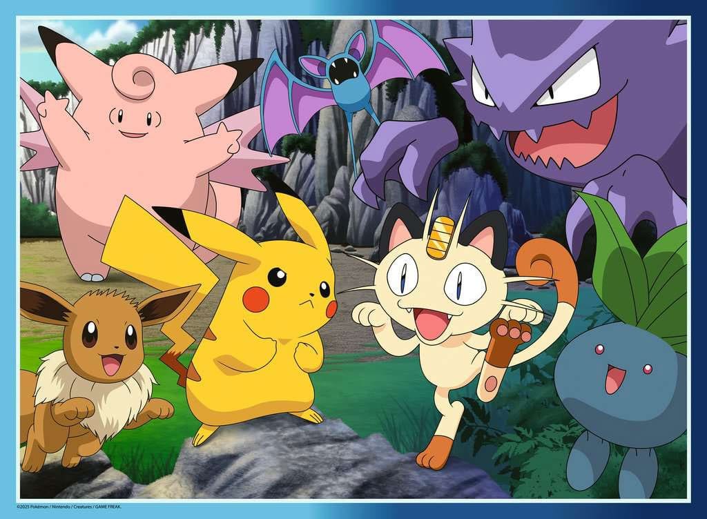 Ravensburger - Pokémon: Fang die Pokémon! - Kinderpuzzle XXL - 300 Teile