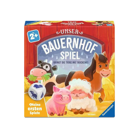 Ravensburger - Bauernhof Spiel - Bring die Tiere ins Trockene!