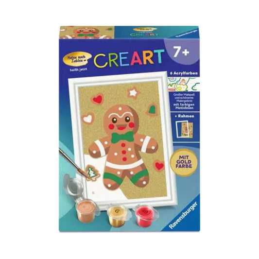 Ravensburger - CREART - Malen nach Zahlen - Lebkuchenmann