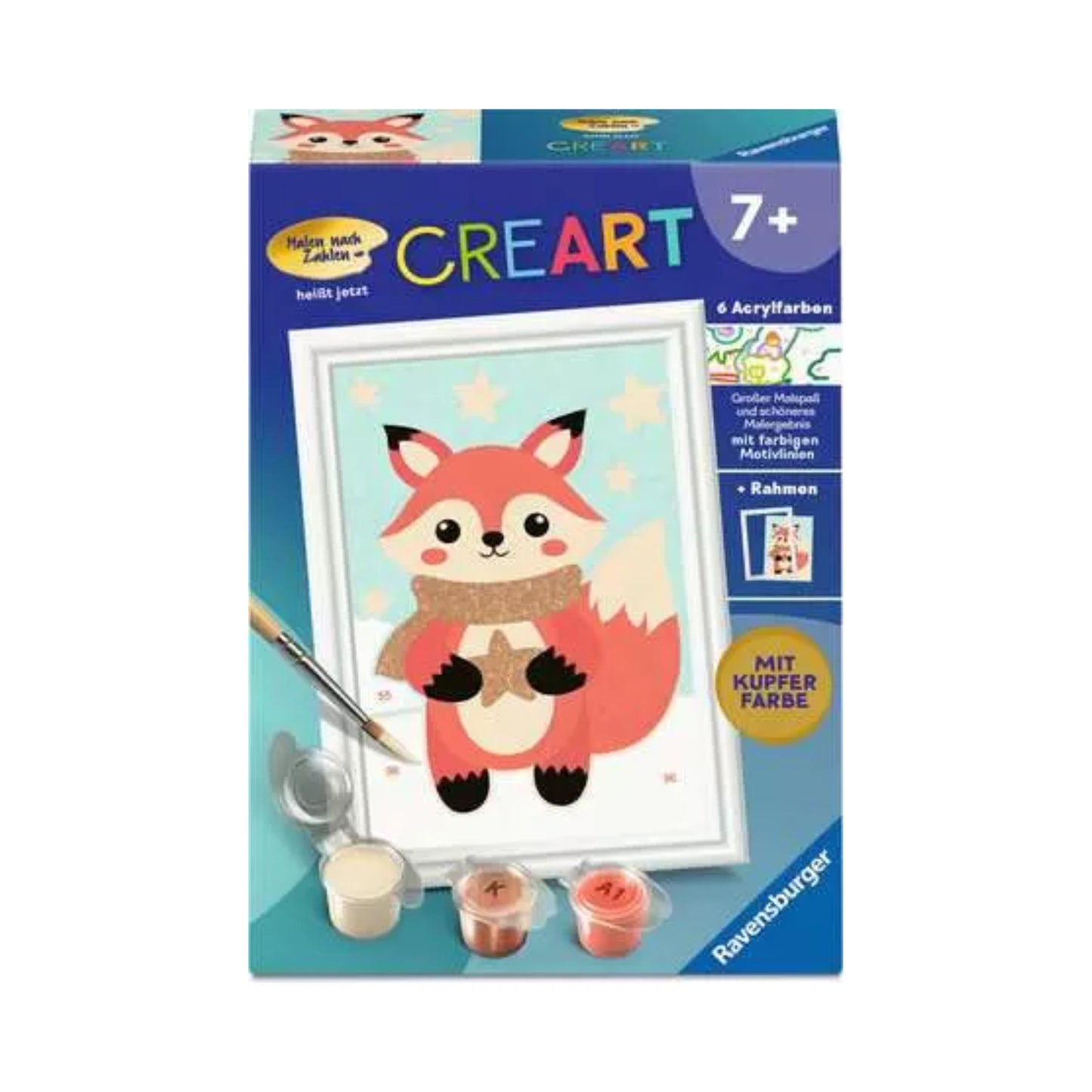 Ravensburger - CREART - Malen nach Zahlen - Sternen-Fuchs
