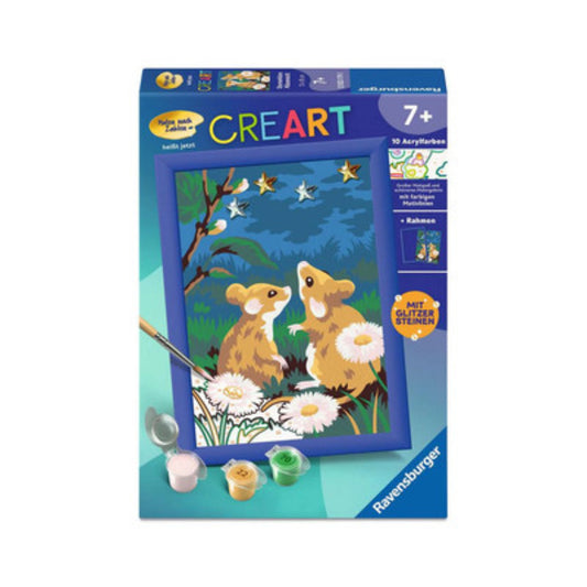 Ravensburger - CREART - Malen nach Zahlen - Sternenklare Mäusenacht