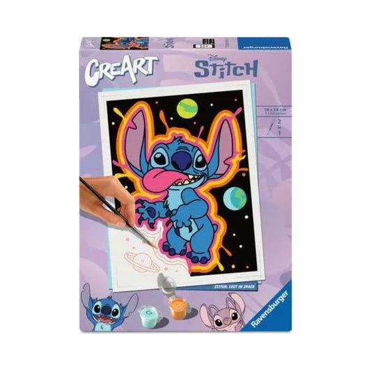 Ravensburger - CREART - Malen nach Zahlen - Stitch Lost In Space