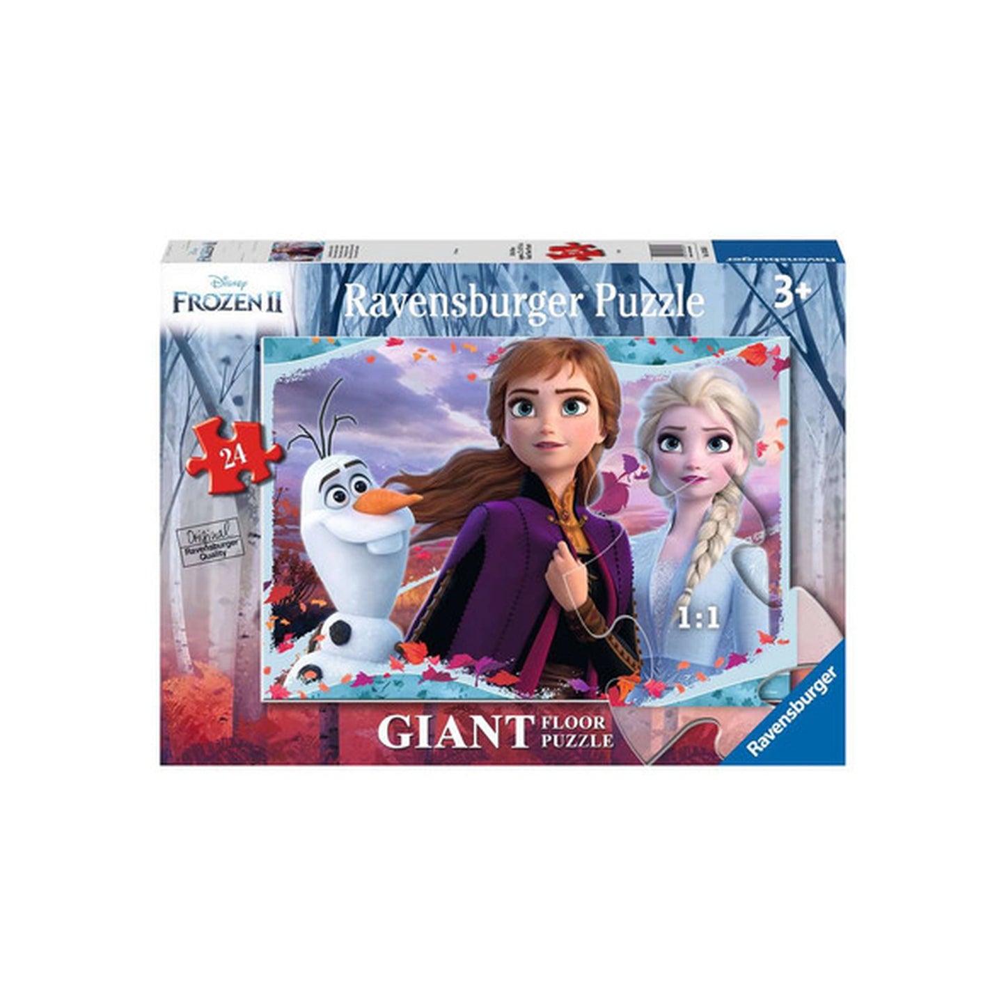 Ravensburger - Frozen 2: Elsa und Anna - Giant Floor Puzzle - 24 Teile