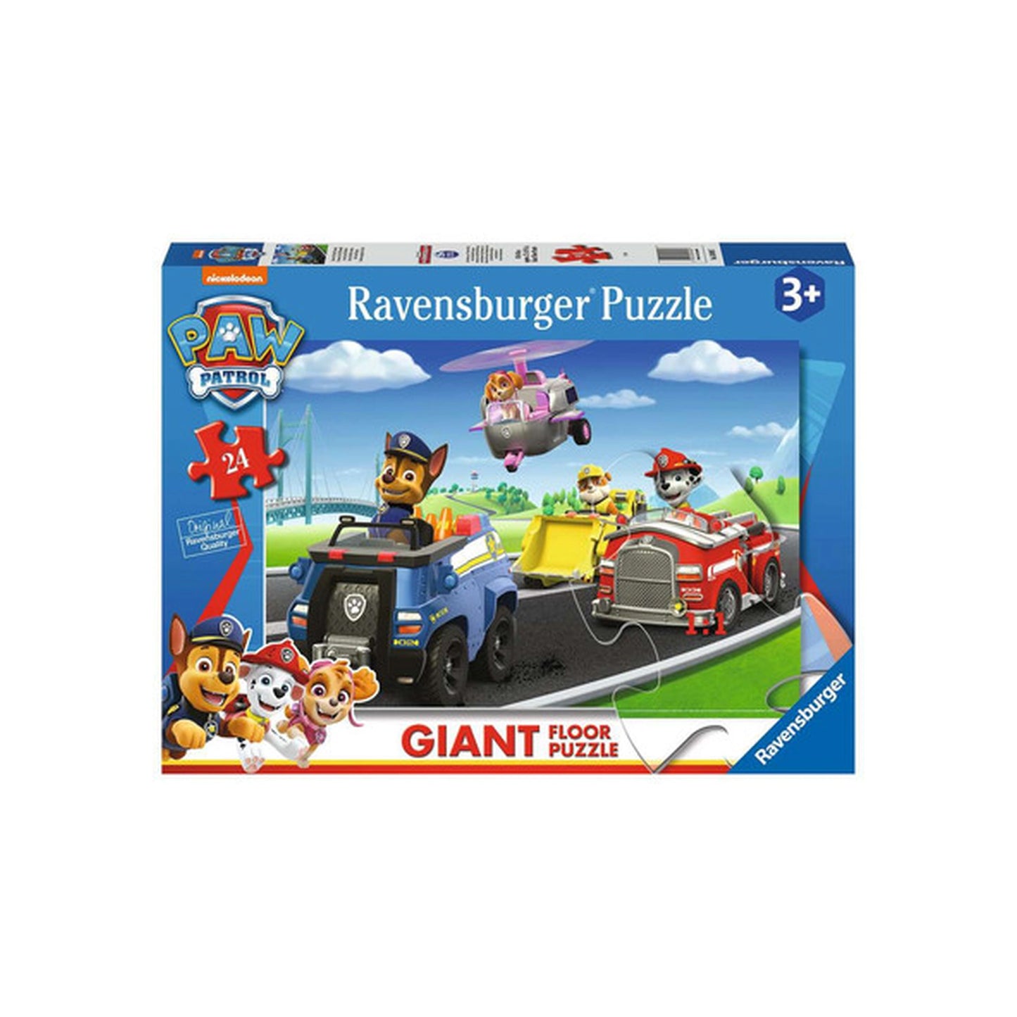Ravensburger - Paw Patrol: Unsere Freunde - Giant Floor Puzzle - 24 Teile