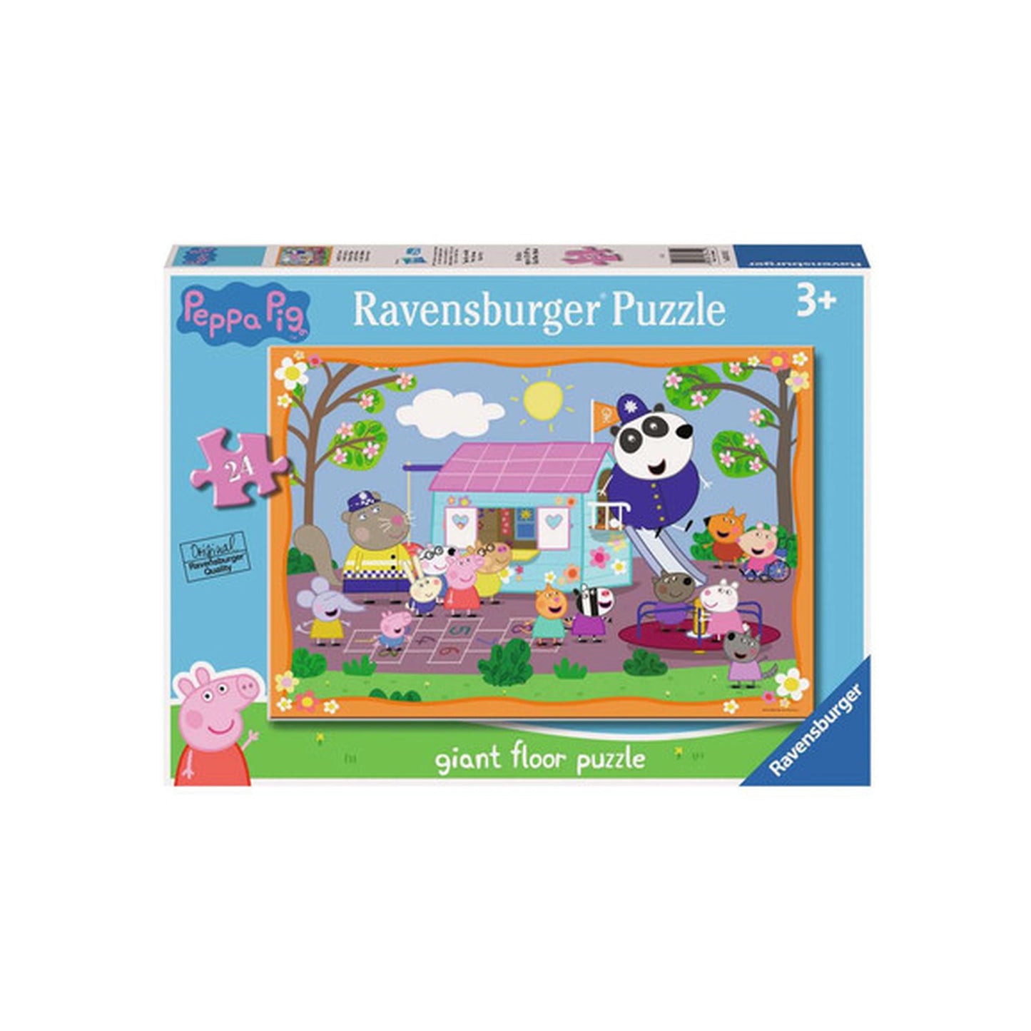 Ravensburger - Peppa Pigs Clubhouse - Giant Floor Puzzle - 24 Teile