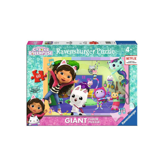 Ravensburger - Gabby's Dollhouse: Tanzparty - Giant Floor Puzzle - 60 Teile