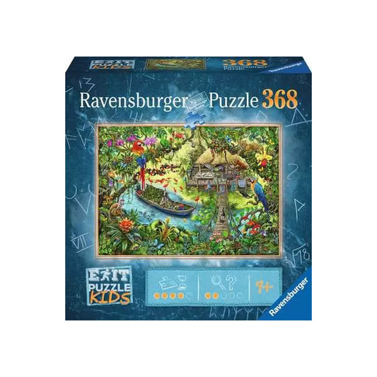 Ravensburger - Exit Puzzle Kids: Die Dschungelexpedition - 368 Teile