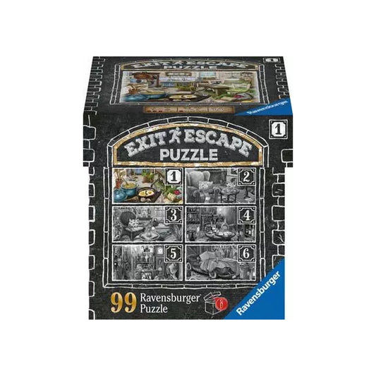 Ravensburger - Exit Escape Puzzle - Im Gutshaus #1: Küche - 99 Teile