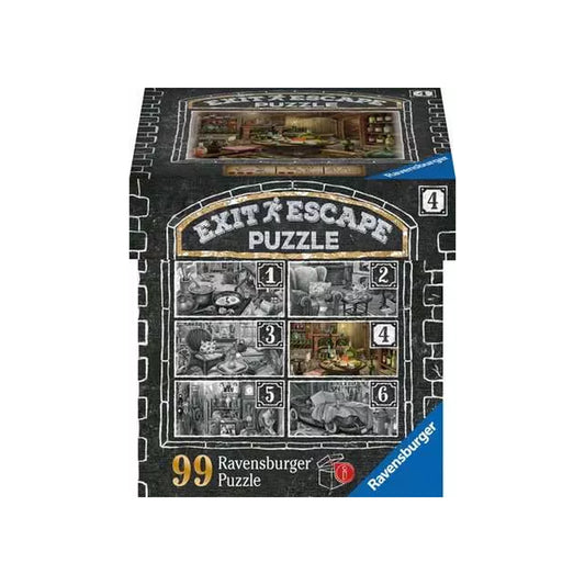 Ravensburger - Exit Escape Puzzle - Im Gutshaus #4: Weinkeller - 99 Teile