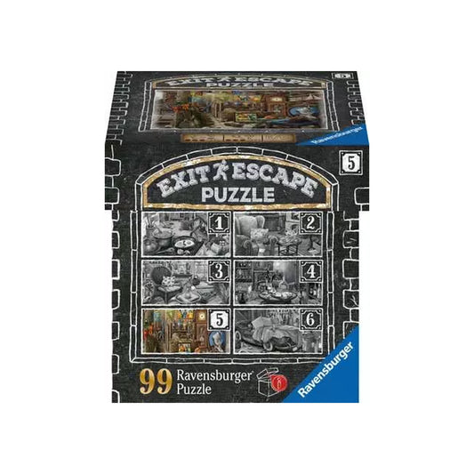 Ravensburger - Exit Escape Puzzle - Im Gutshaus #5: Dachboden - 99 Teile
