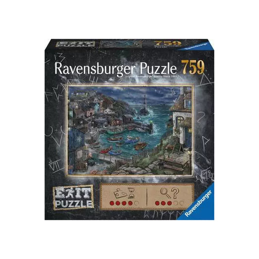 Ravensburger - Exit Puzzle: Das Fischerdorf - 759 Teile
