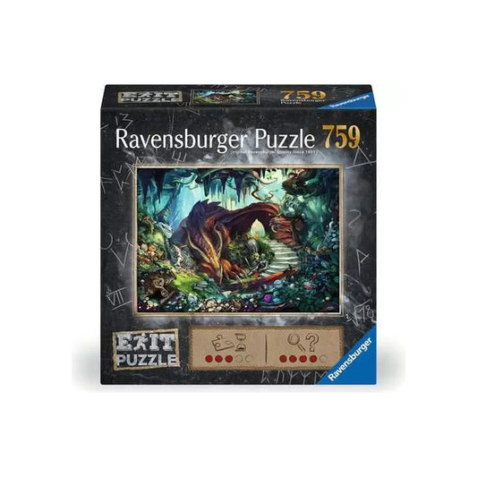 Ravensburger - Exit Puzzle: In der Drachenhöhle - 759 Teile