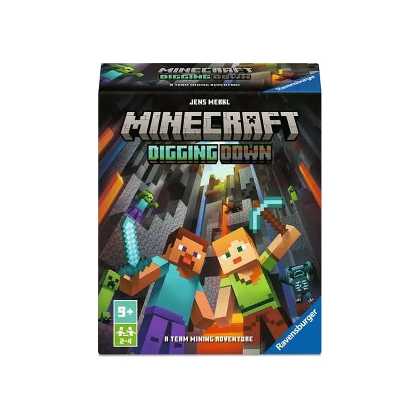 Ravensburger - Minecraft: Digging Down - Kartenspiel